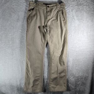 Ariat FR M4 Relaxed Bootcut Carpenter Jeans Mens Size 29x32 Khaki Workwear